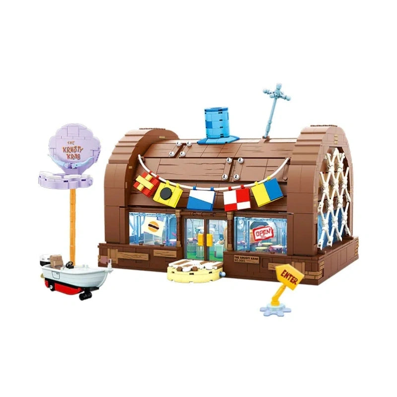 SpongeBob SquarePants The Krusty Krab AB0027-Bricking Lebanon