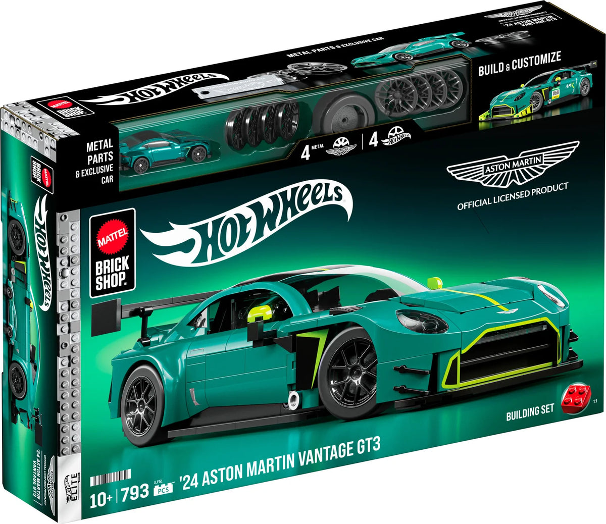 Mega Brands Hot Wheels ’24 Aston Martin Vantage GT3 JLF51