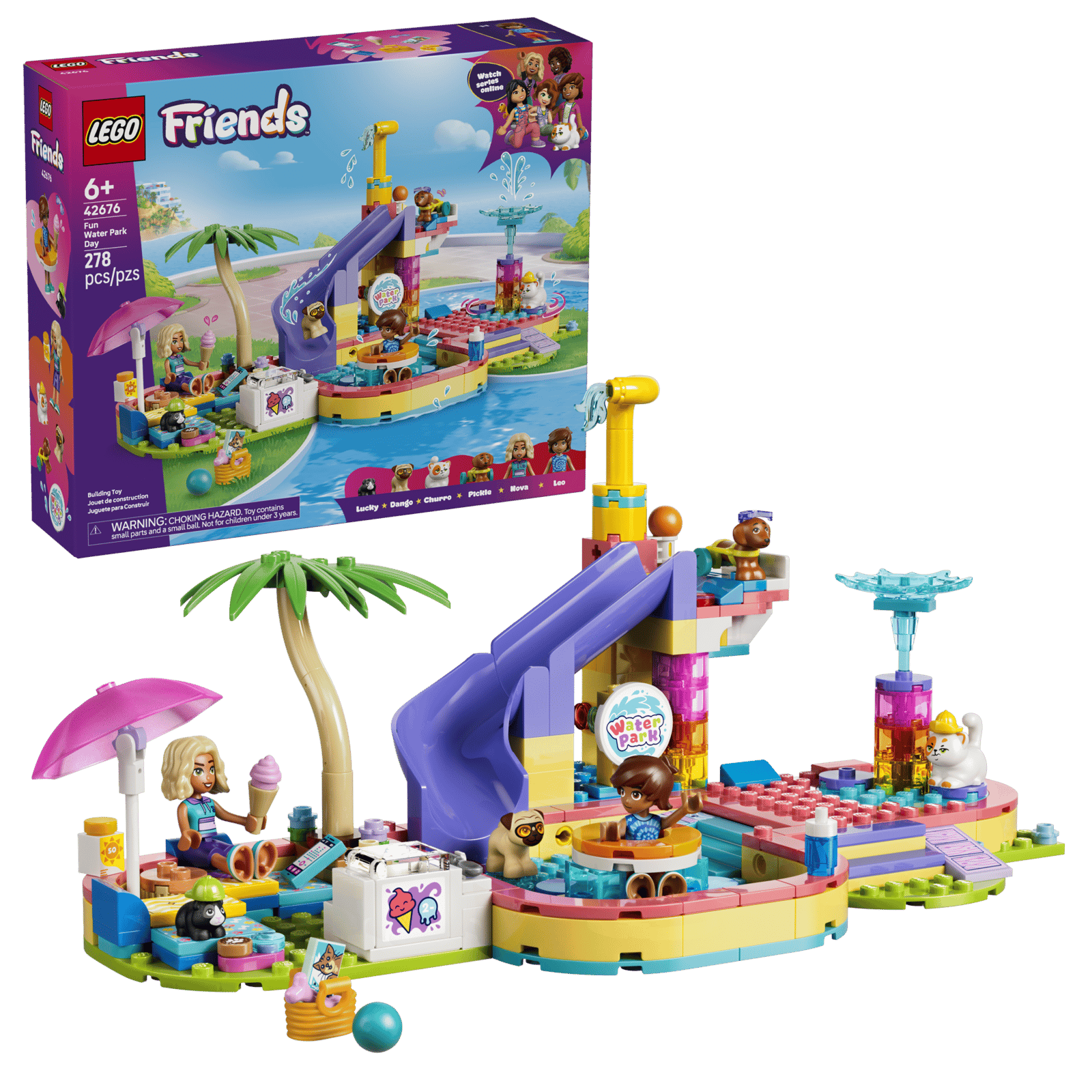 LEGO Friends Fun Water Park Day 42676