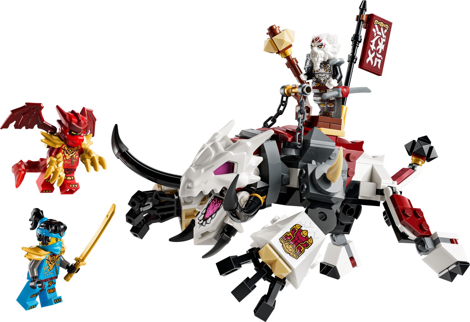 LEGO NINJAGO Zilvar and Grimtak Dragon Beast Set 71863 – Bricking