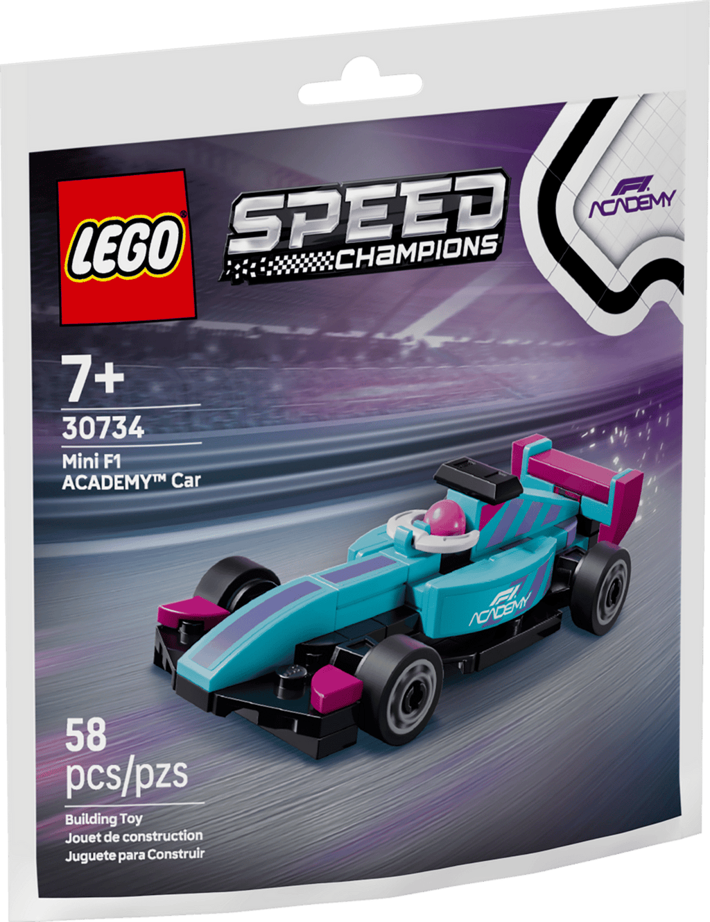 LEGO Mini F1 ACADEMY™ Car Paper Bag