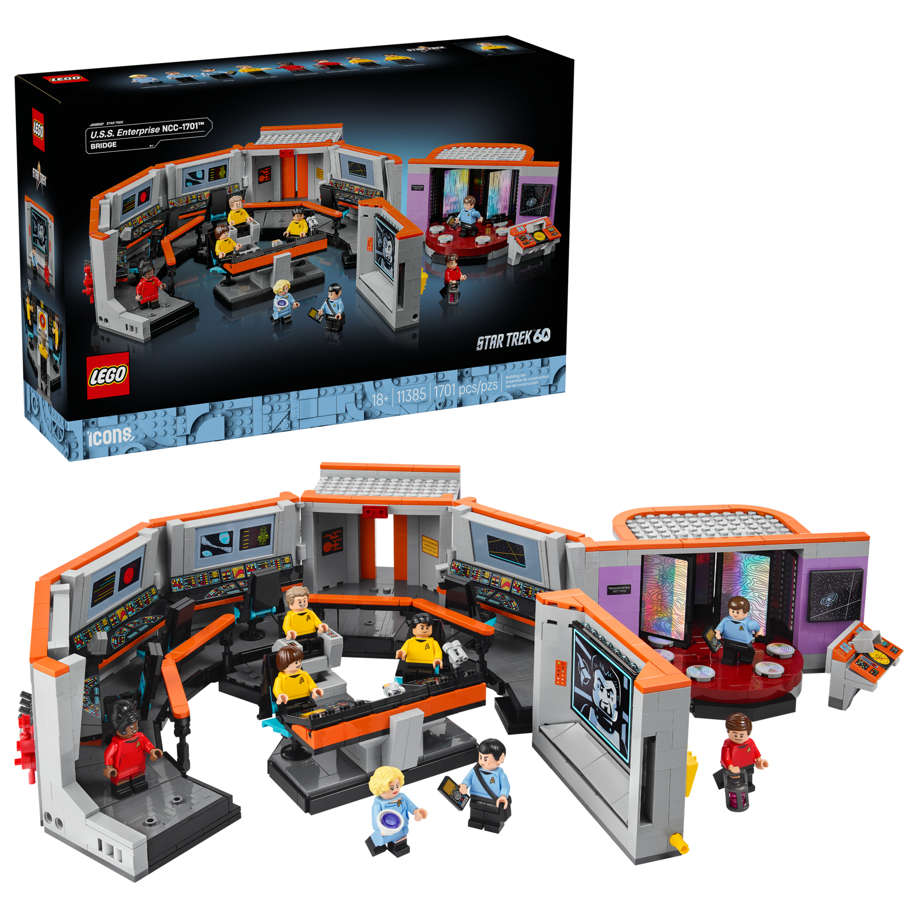 LEGO Icons - Star Trek: U.S.S. Enterprise NCC-1701 Bridge - 11385