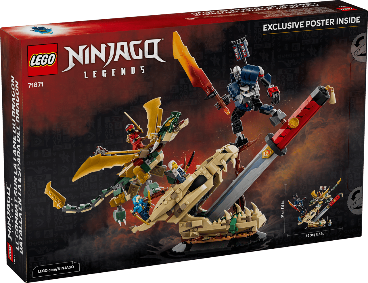 LEGO NINJAGO Battle at the Dragon's Blade 71871