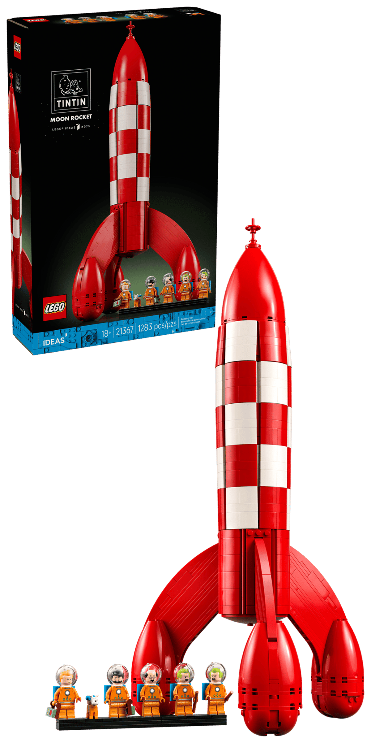 LEGO Ideas Tintin Moon Rocket