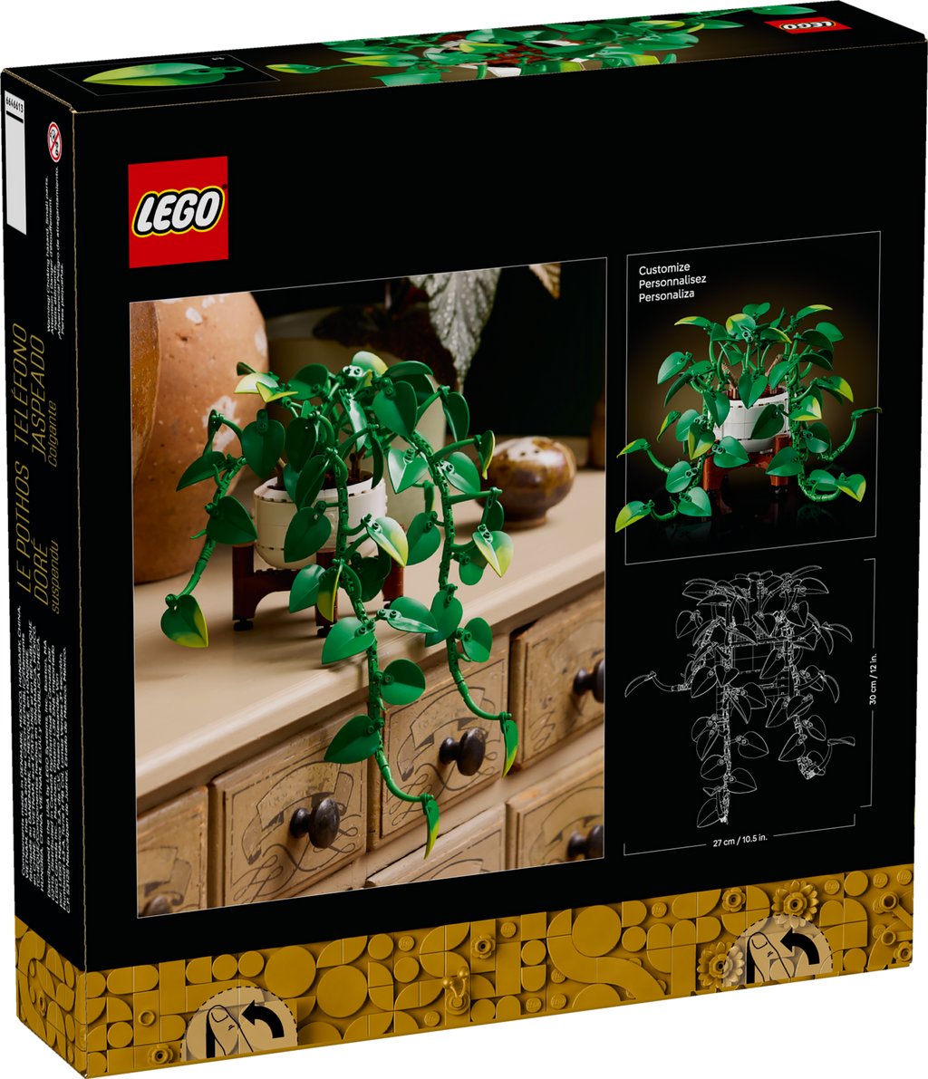 LEGO Botanicals Hanging Golden Pothos 11512