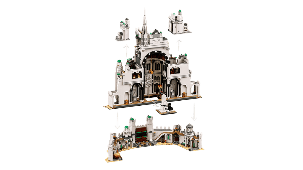 LEGO® Icons Minas Tirith 11377 Lord Of The Rings