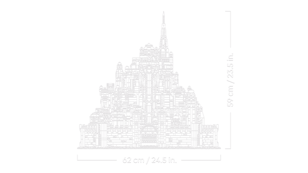 LEGO® Icons Minas Tirith 11377 Lord Of The Rings