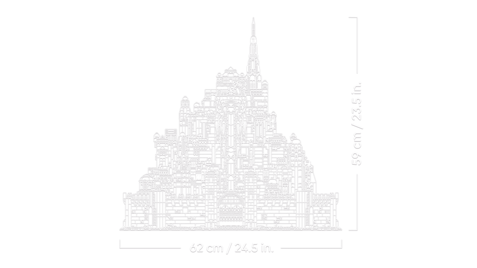 LEGO® Icons Minas Tirith 11377 Lord Of The Rings
