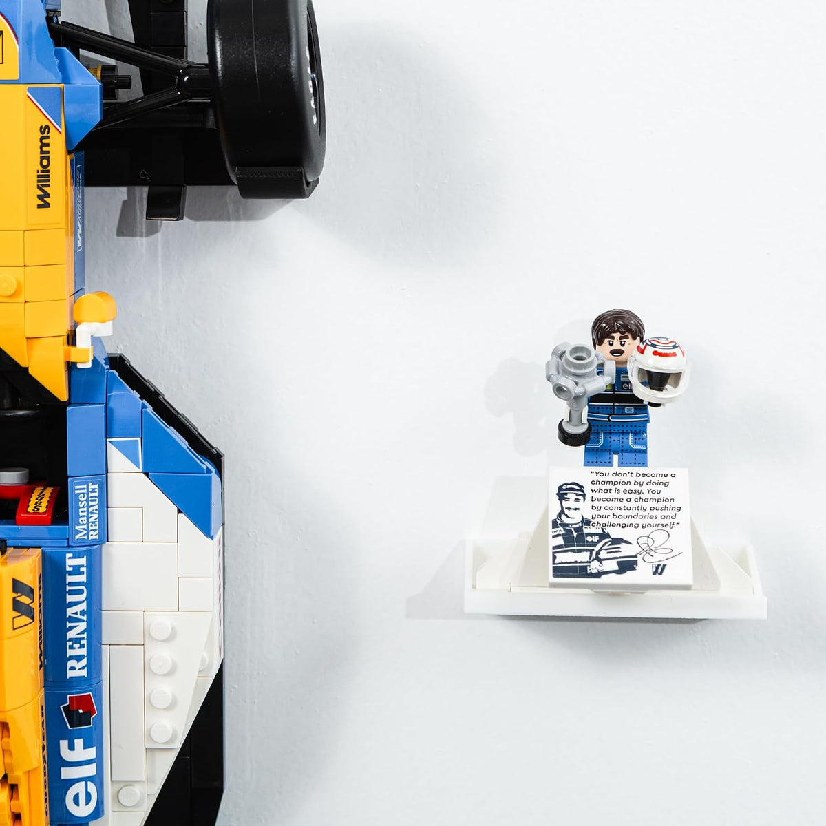Brickify Wall Mount Bracket Compatible With LEGO 10353