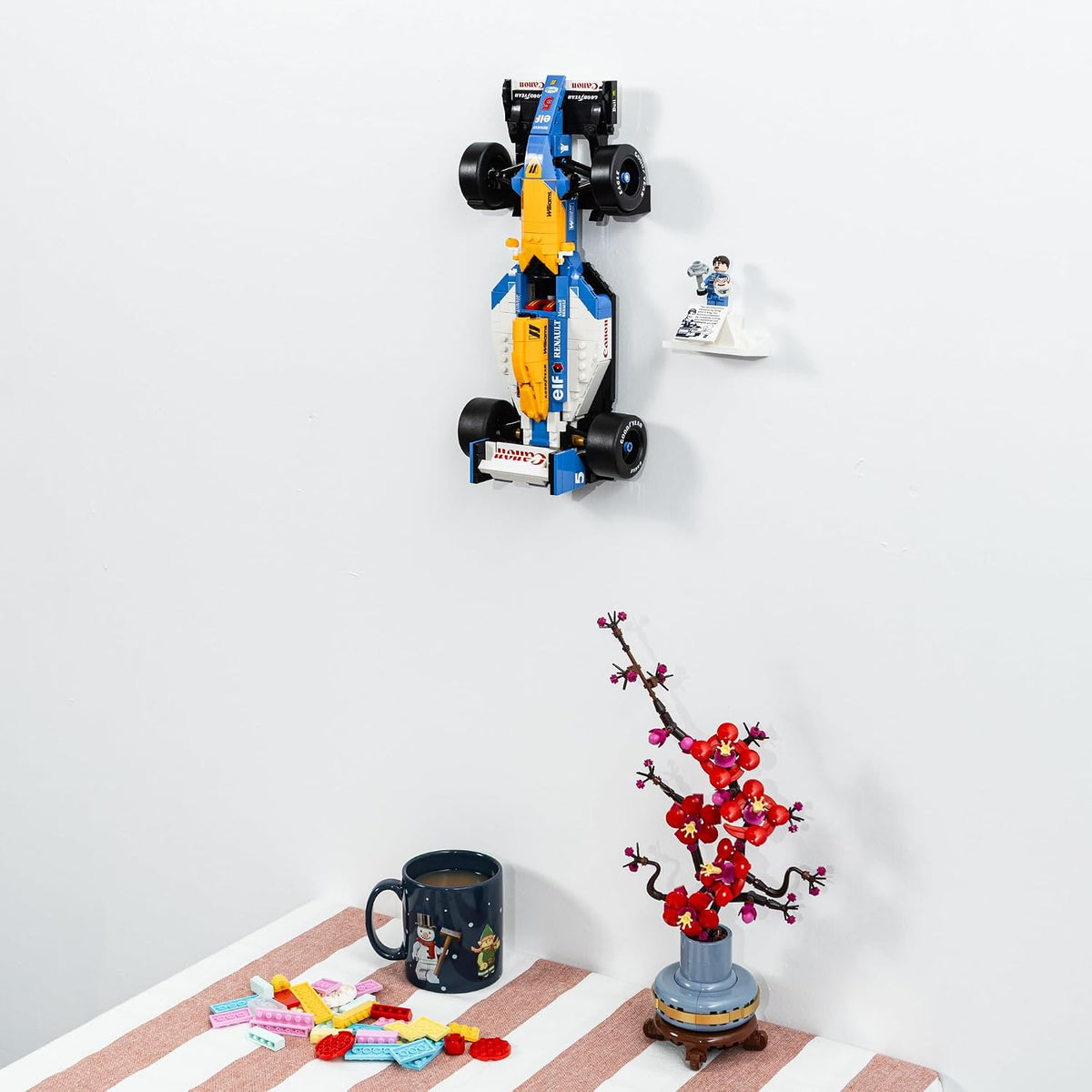 Brickify Wall Mount Bracket Compatible With LEGO 10353