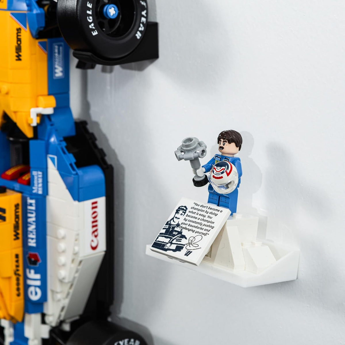 Brickify Wall Mount Bracket Compatible With LEGO 10353