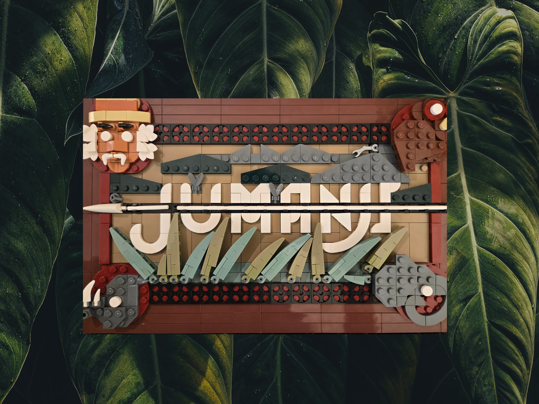 Bricking MOC - The Jumanji Board