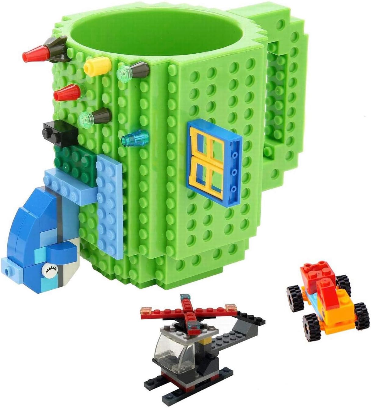 Bricking Studded Mug (Green)