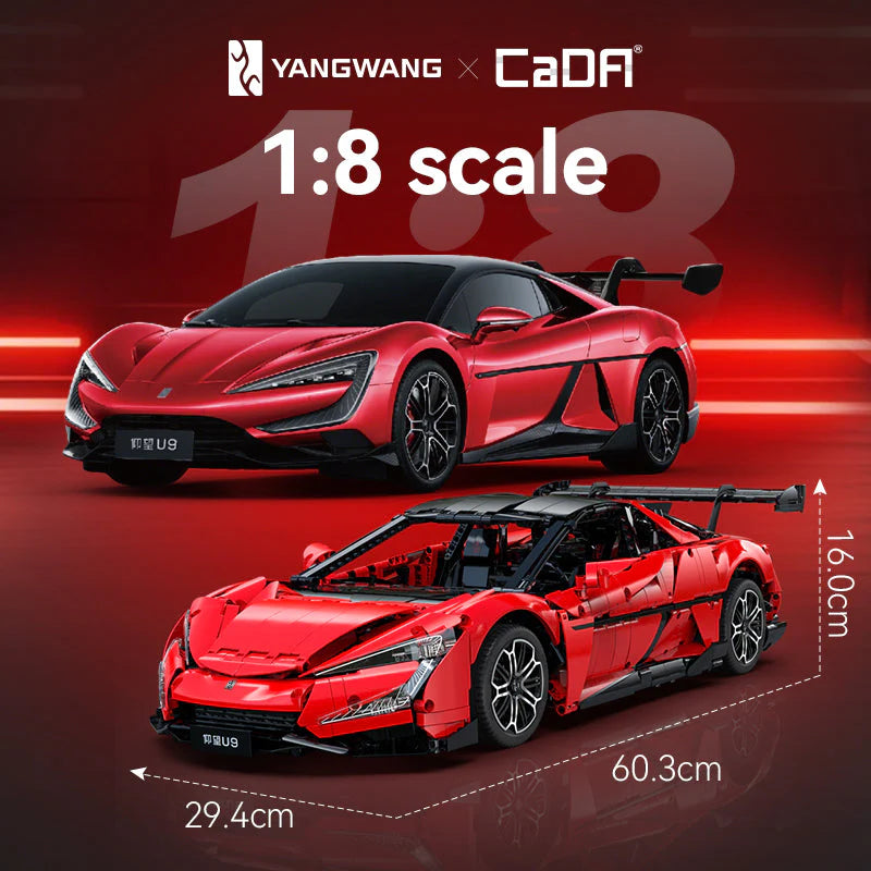 CaDA MASTER BYD Yangwang U9 1/8 Technic Car