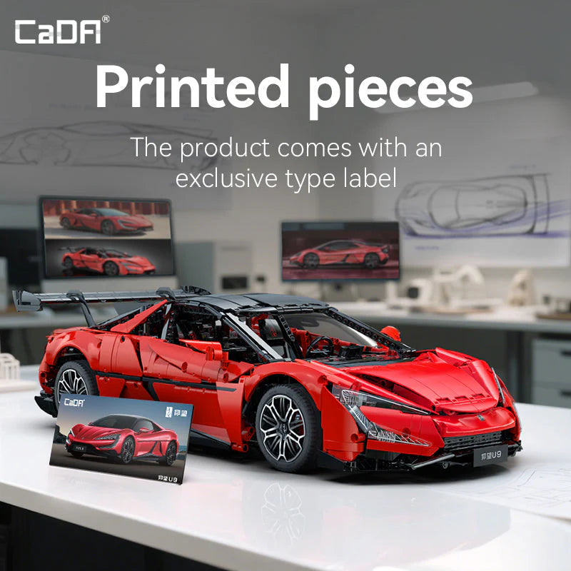 CaDA MASTER BYD Yangwang U9 1/8 Technic Car