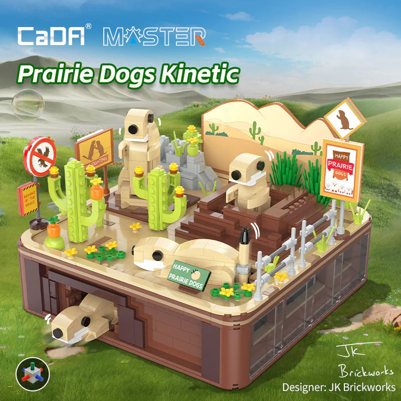 CaDA Master Steam Series Prairie Dogs Kinetic C71008W
