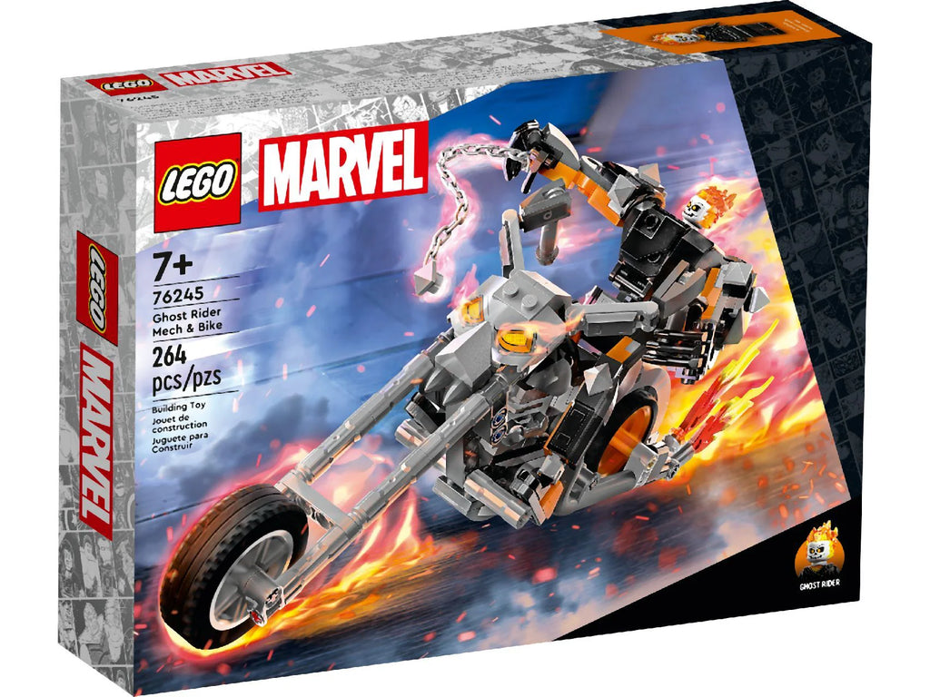 LEGO Marvel Ghost Rider Mech & Bike 76245