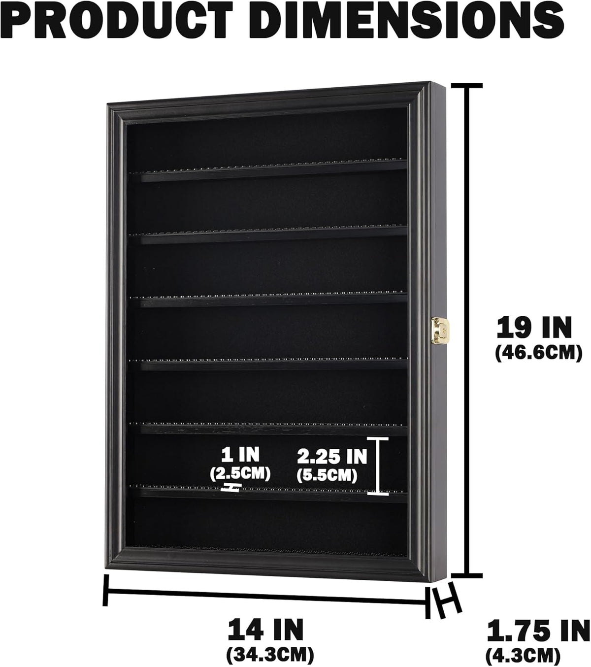 DisplayGifts Minifigure Display Case LG-CN56