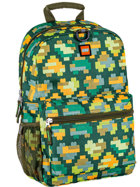 Backpack Camouflage Bricks Hearts