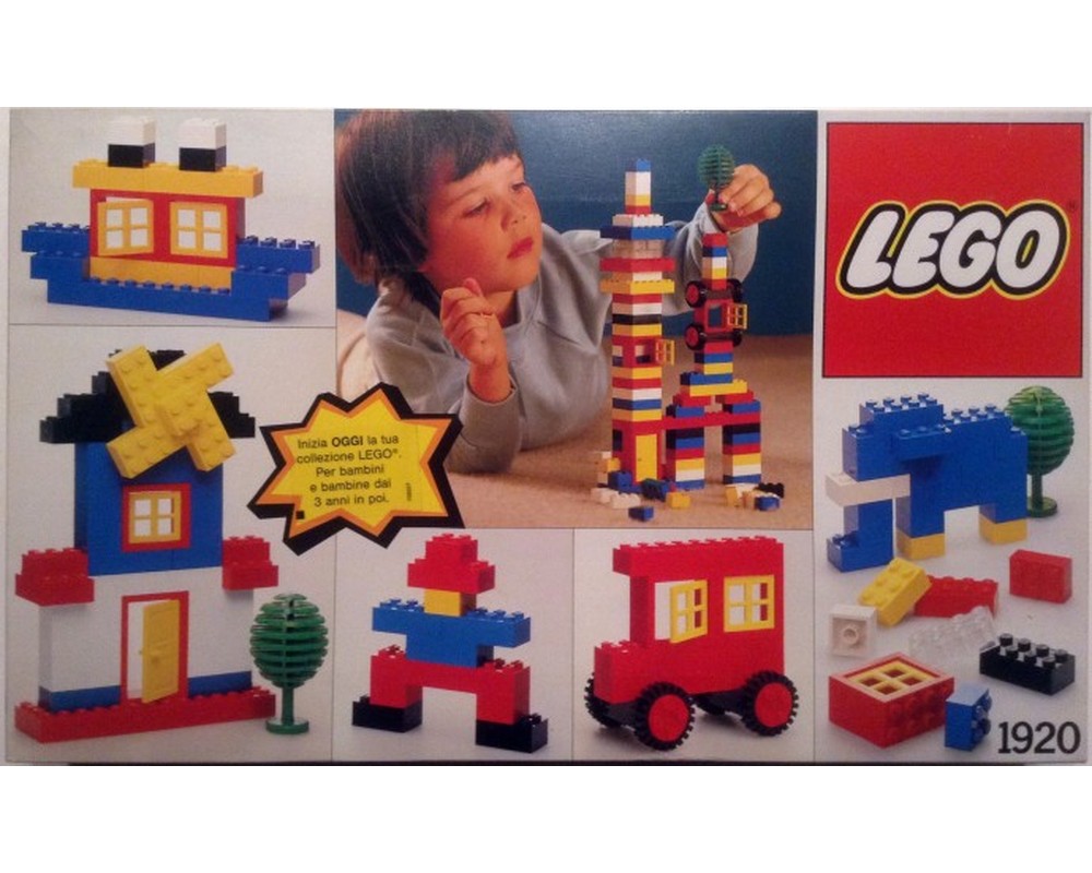 LEGO 1920 Basic Building Set (Rare, Retired)