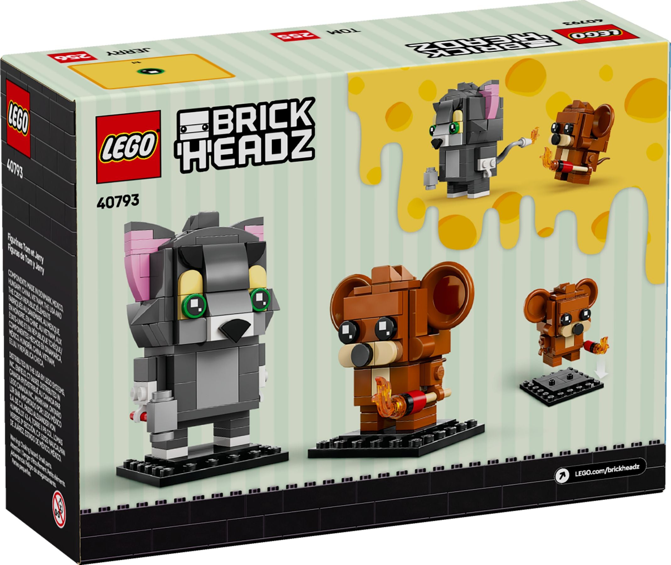Lego Tom & Jerry Brickheadz