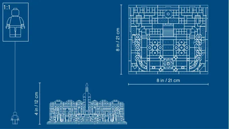 LEGO Architecture Trafalgar Square MISB-Bricking Lebanon