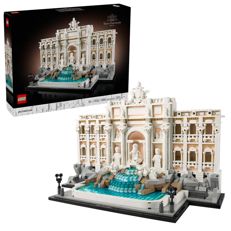 LEGO Architecture Trevi Fountain-Bricking Lebanon