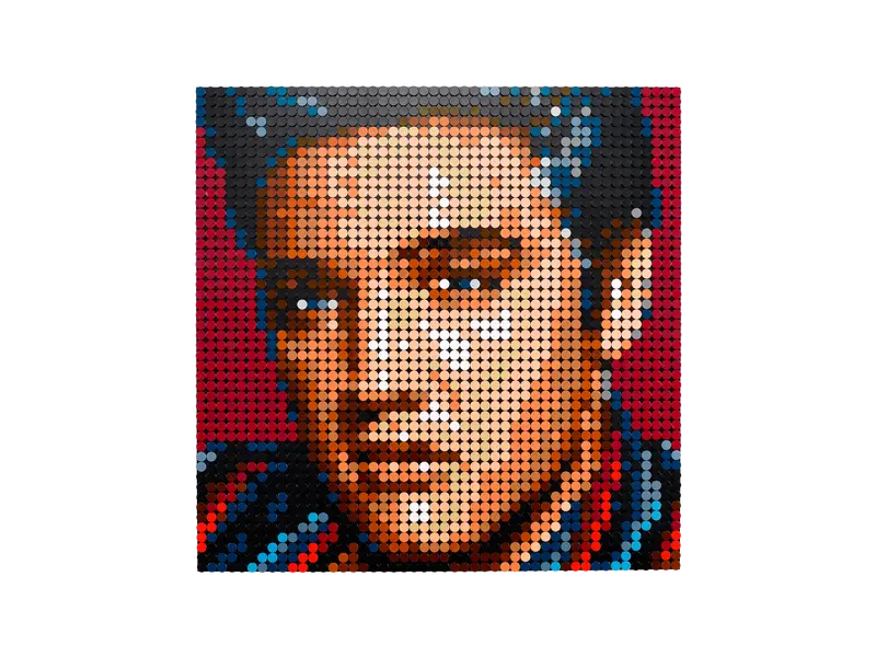 LEGO Art Elvis Presley-Bricking Lebanon
