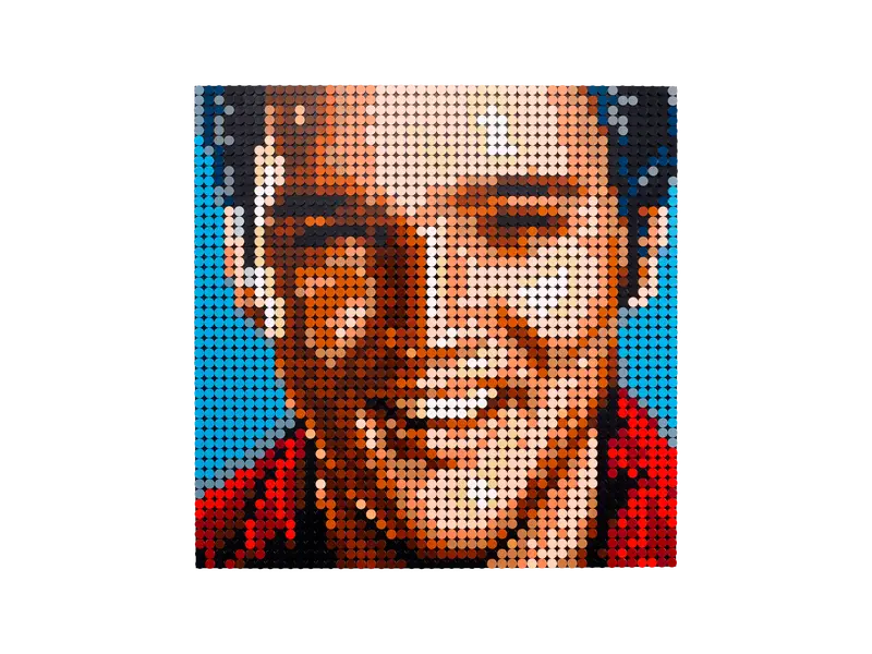 LEGO Art Elvis Presley-Bricking Lebanon