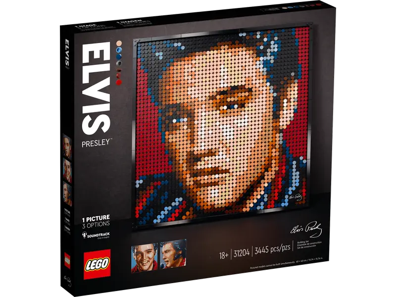 LEGO Art Elvis Presley-Bricking Lebanon