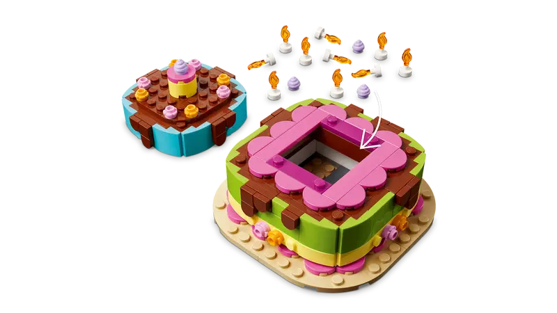 LEGO Birthday Party Cake