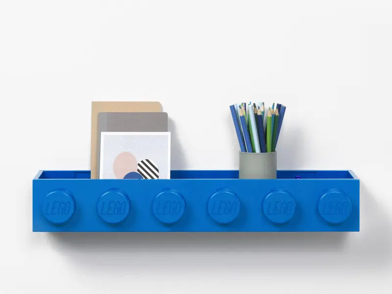 LEGO Brick Bookrack – Blue