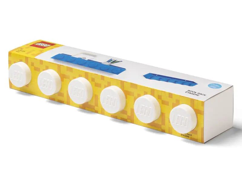 LEGO Brick Bookrack – White