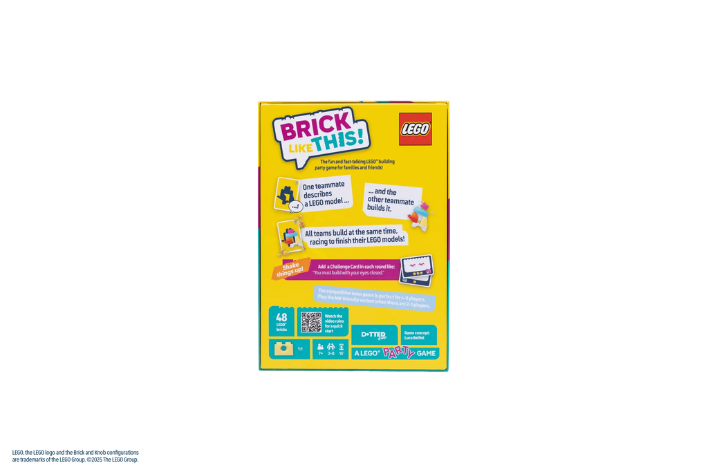 LEGO Brick Like This! Board Game-Bricking Lebanon