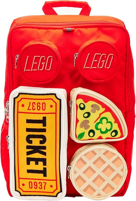 LEGO Brick Tile Backpack RED