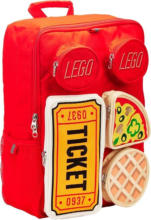 LEGO Brick Tile Backpack RED