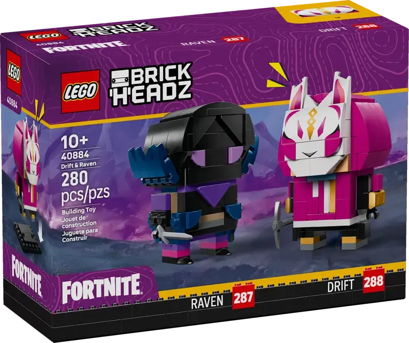 LEGO Brickheadz Drift & Raven