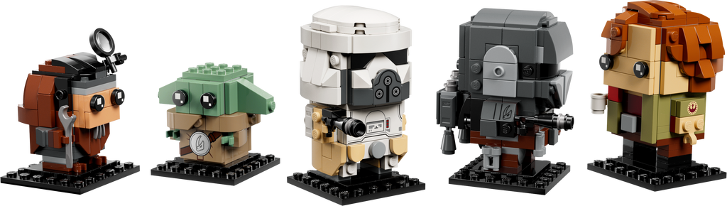 LEGO BrickHeadz Star Wars The Mandalorian and Grogu Allies & Villains 40856