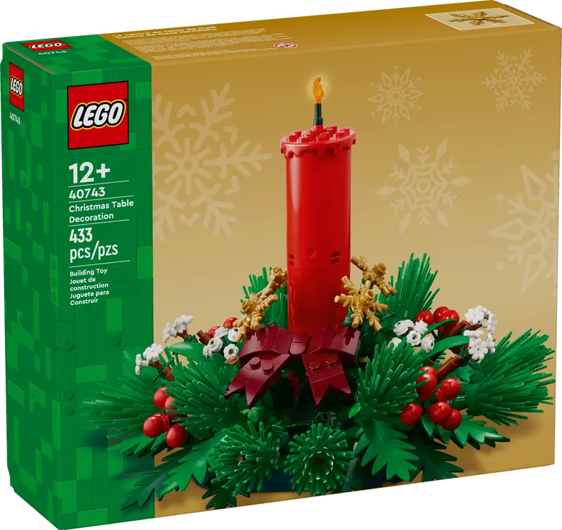 LEGO Christmas Table Decoration