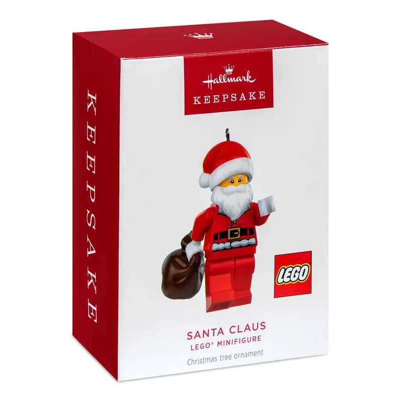 LEGO Christmas Tree Ornament, Hallmark LEGO santa claus