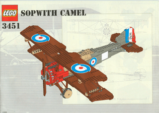 LEGO Creator Expert Sopwith Camel (Retro Aircraft) released 20021