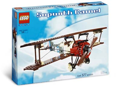 LEGO Creator Expert Sopwith Camel (Retro Aircraft) released 20021