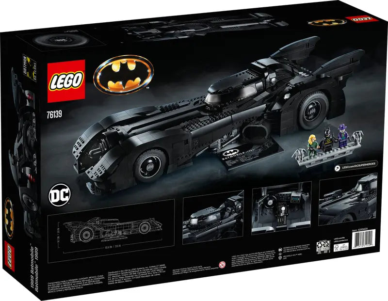 LEGO DC Comics 1989 Batmobile™-Bricking Lebanon