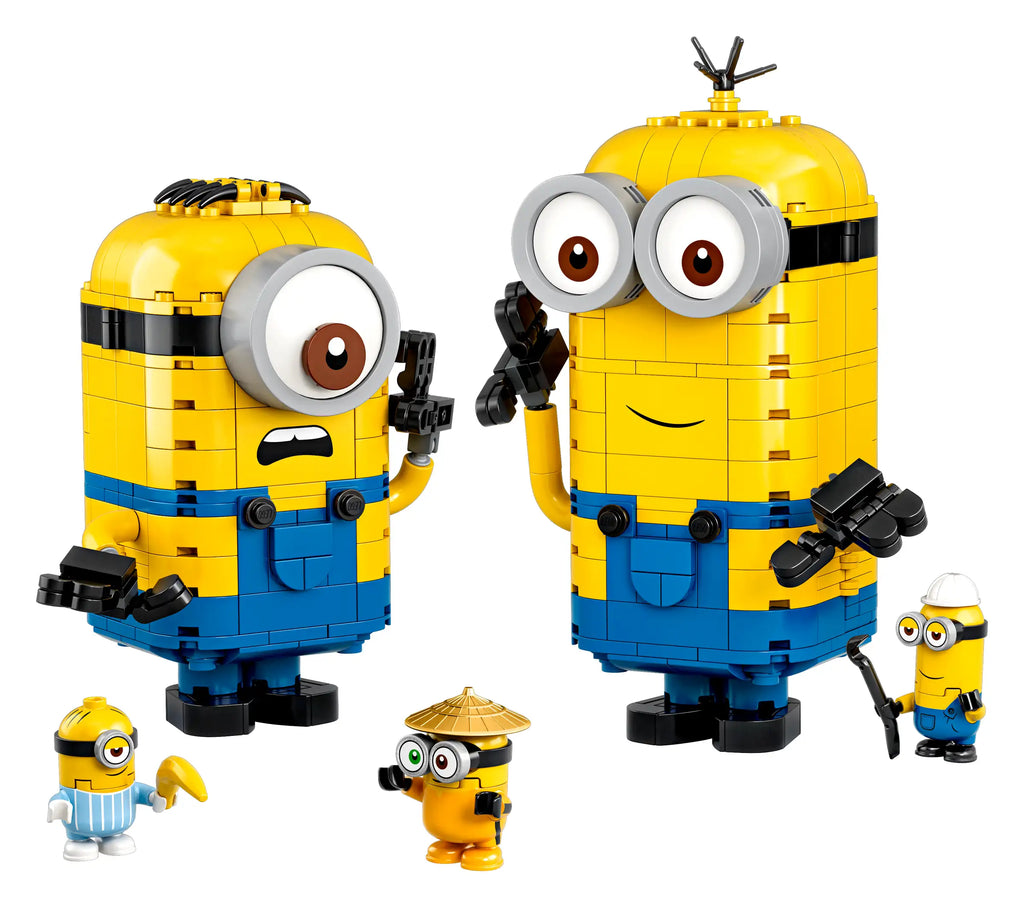 LEGO Despicable Me Brick Built Minions and Their Lair