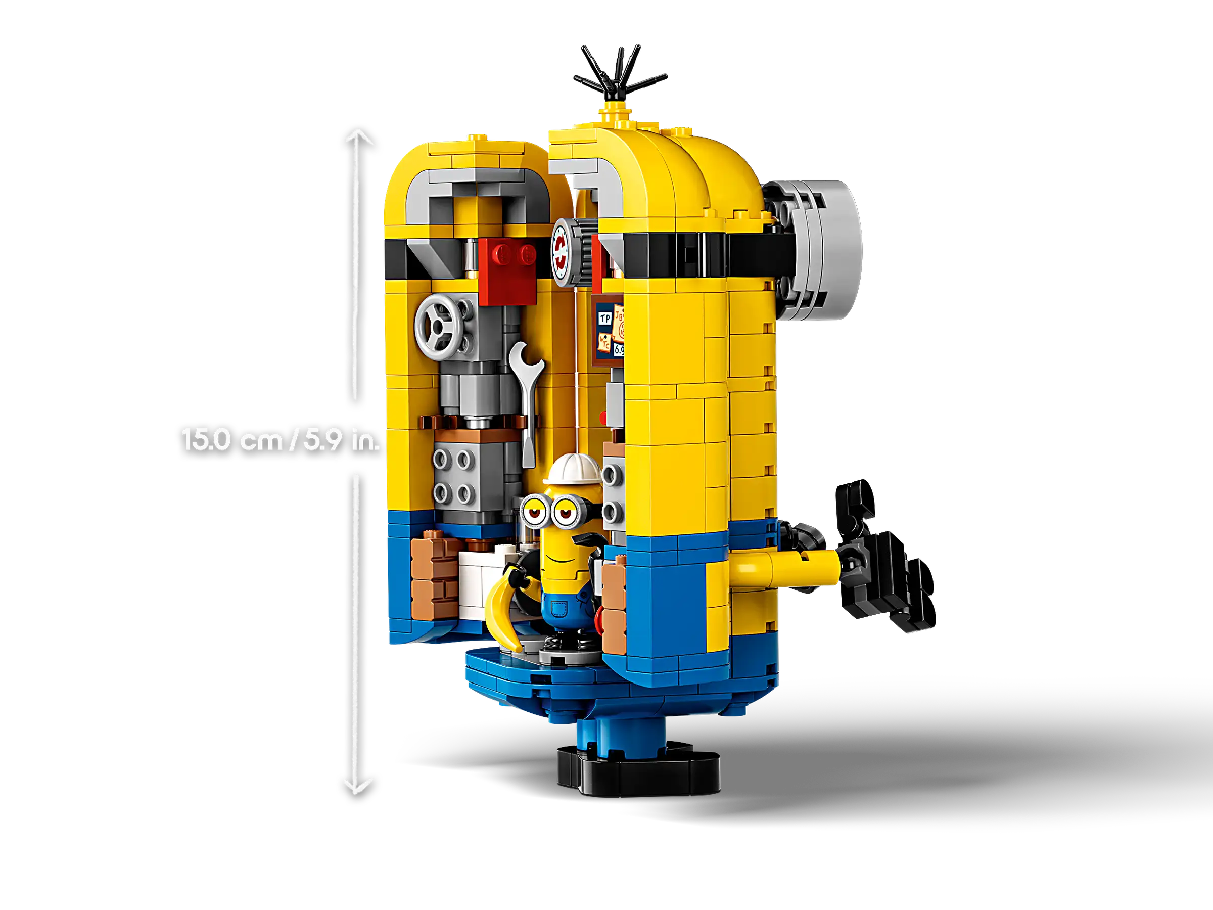 LEGO Despicable Me Brick Built Minions and Their Lair