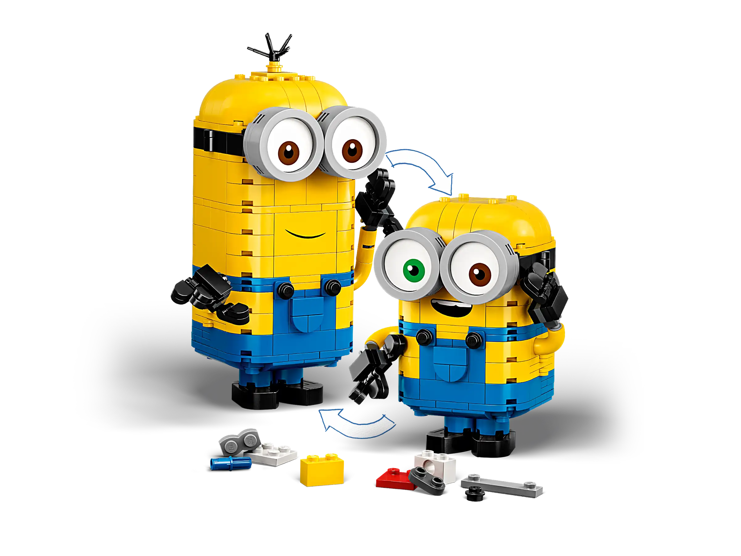 LEGO Despicable Me Brick Built Minions and Their Lair