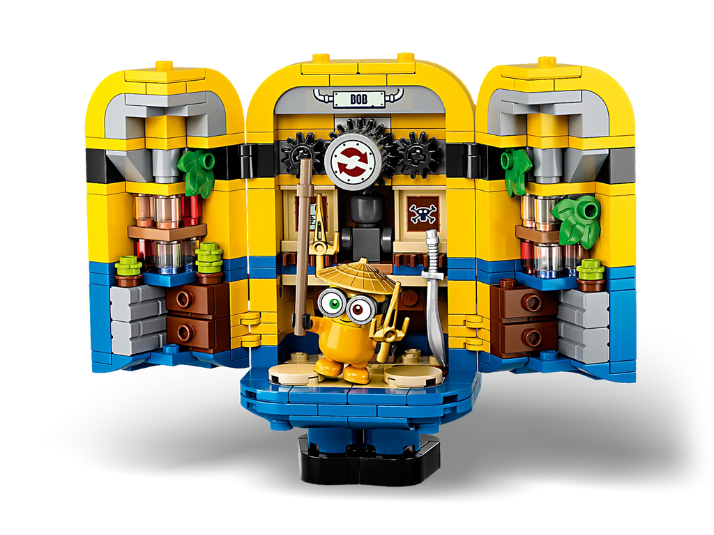 LEGO Despicable Me Brick Built Minions and Their Lair