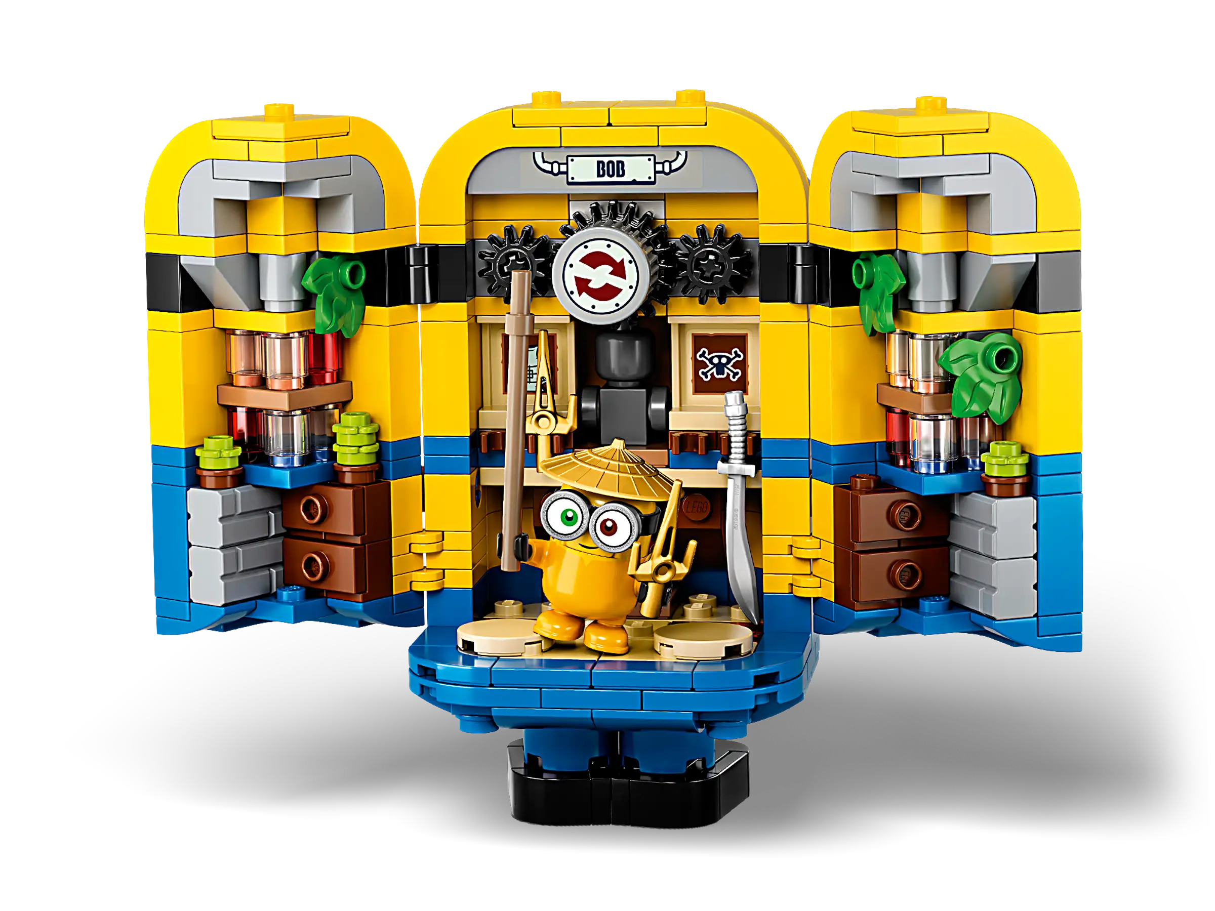 LEGO Despicable Me Brick Built Minions and Their Lair