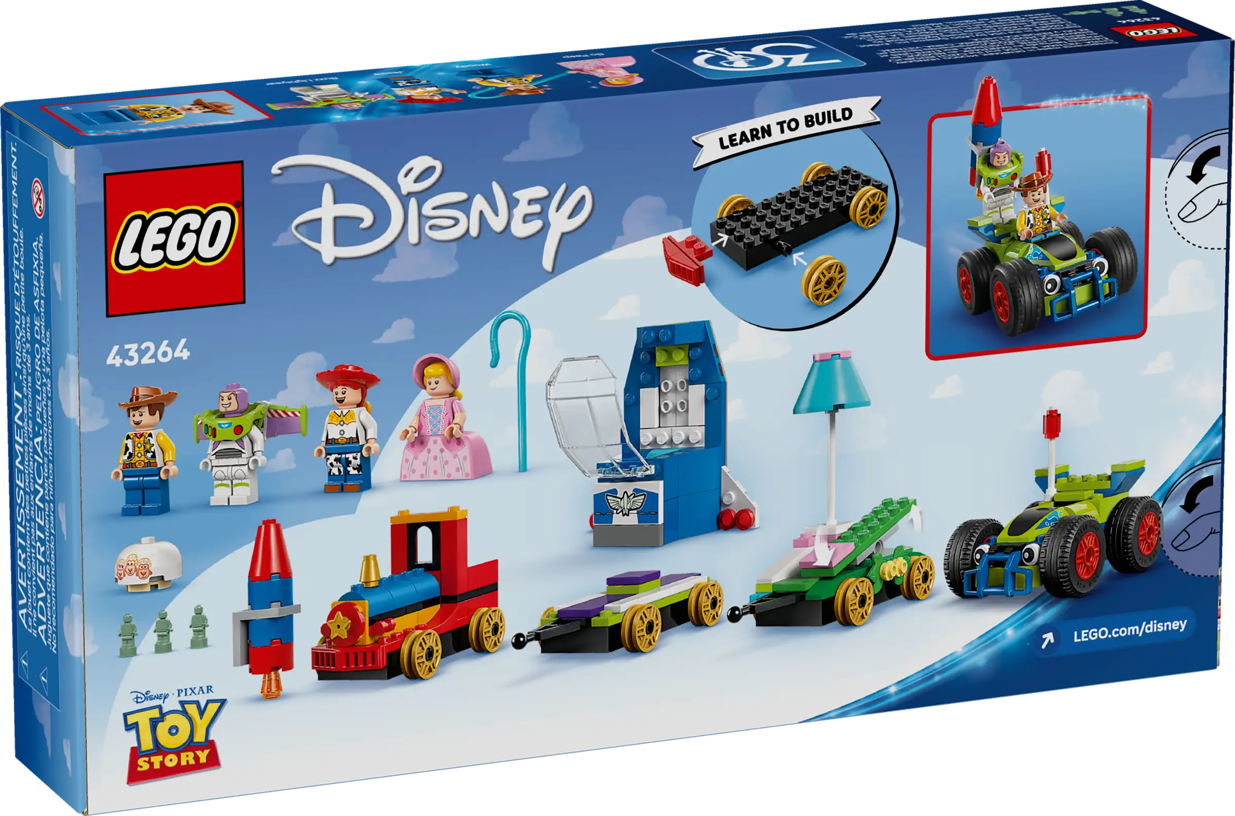 LEGO Disney Toy Story Celebration Train & RC Car