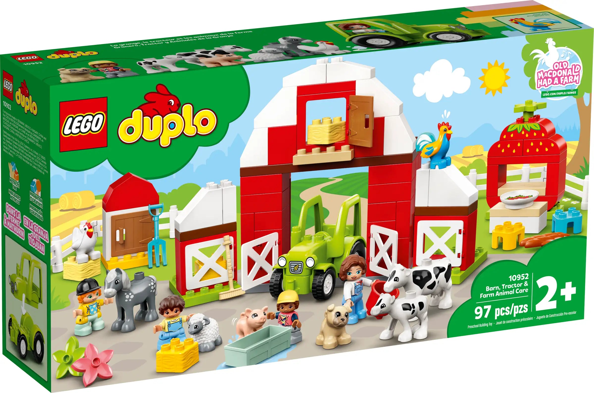 LEGO Duplo Barn, Tractor & Farm Animal Care